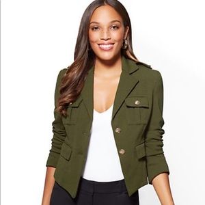 Seventh Avenue Military Style Blazer